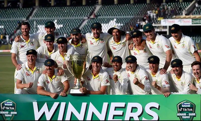 لاہور ٹیسٹ:  آسٹریلیا نے پاکستان کو شکست دیکر تاریخی سیریز اپنے نام کرلی