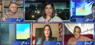 Senior journalist Hassan Nisar lambasted for attacking analyst Reema Omer on live TV