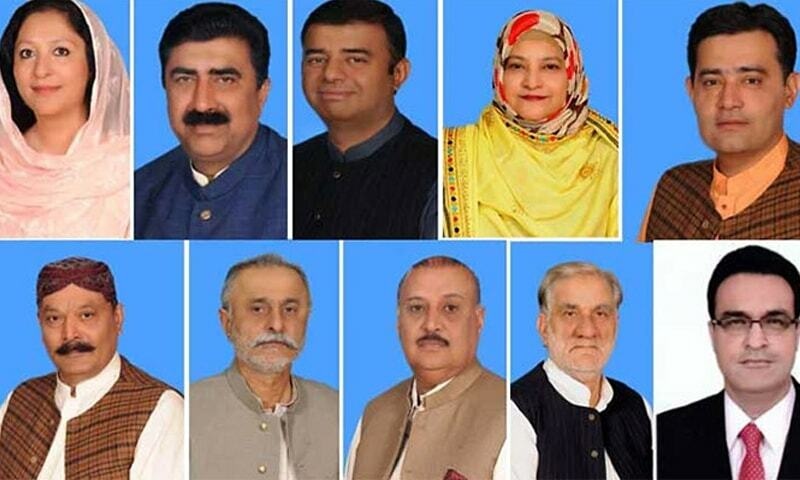 A five-member larger bench of the top court was hearing the presidential reference which has been again fixed for hearing on April 12. Geo