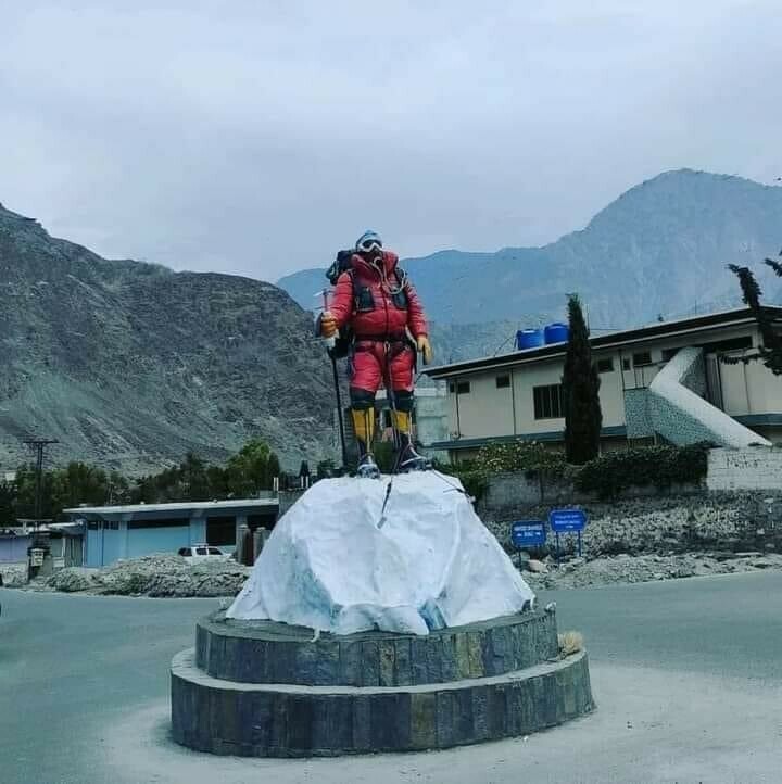 Gilgit unveils Ali Sadpara monument for legendary climber