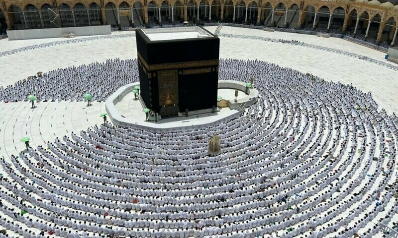 The Ministry of Religious and Interfaith Harmony had announced 31,253 pilgrims will perform Hajj through the government scheme. Photo via Twitter/@hsharifain