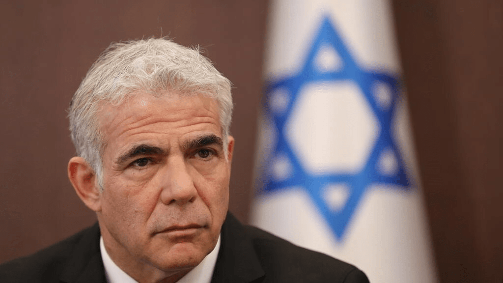 Israeli Foreign Minister Yair Lapid is set to take over as prime minister of the caretaker government. Photo: AFP/File