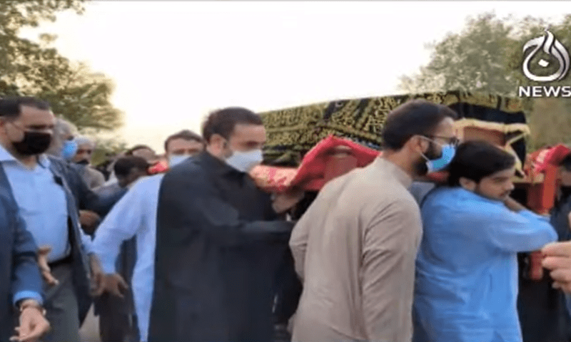 آصف زرداری کی والدہ کی نماز جنازہ نواب شاہ میں ادا کردی گئی