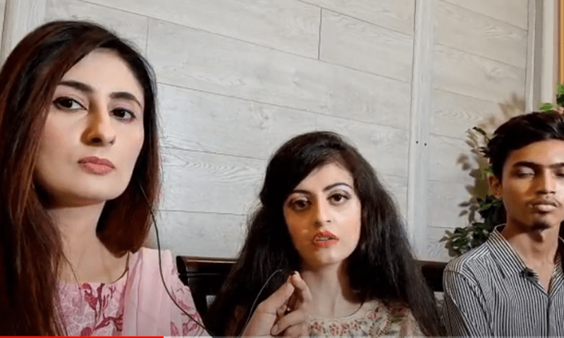 دعا زہرہ کا ایک اور ویڈیو پیغام منظرعام پرآگیا