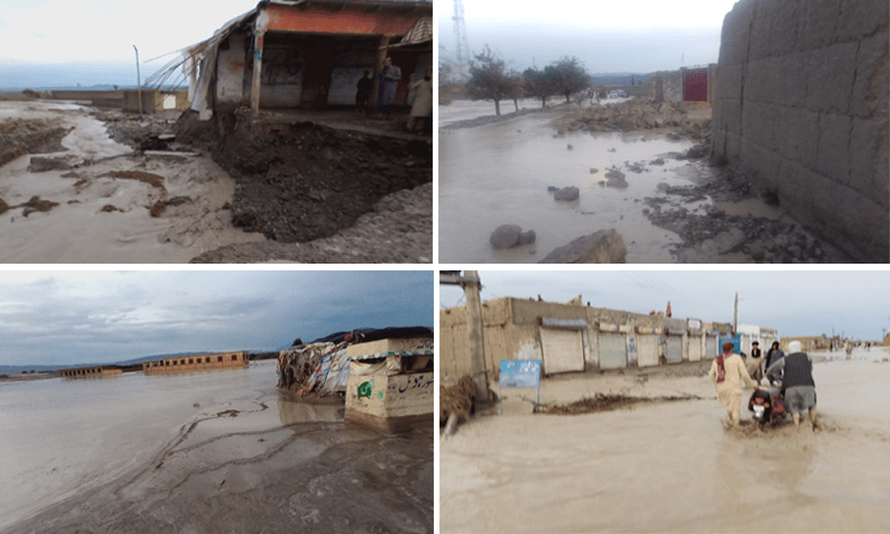 بلوچستان میں مون سون بارشیں، مختلف حادثات میں 48 افراد جاں بحق