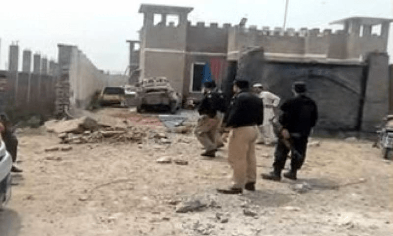 مردان: چمتار پولیس چوکی کے گیٹ پربم دھماکا، پولیس حولدار شہید