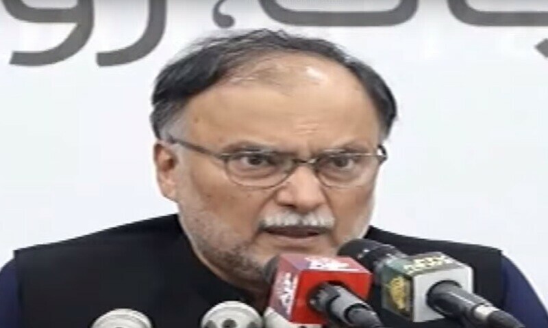 Imran Khan needs psychiatric treatment, says Ahsan Iqbal after attack in fast-food restaurant