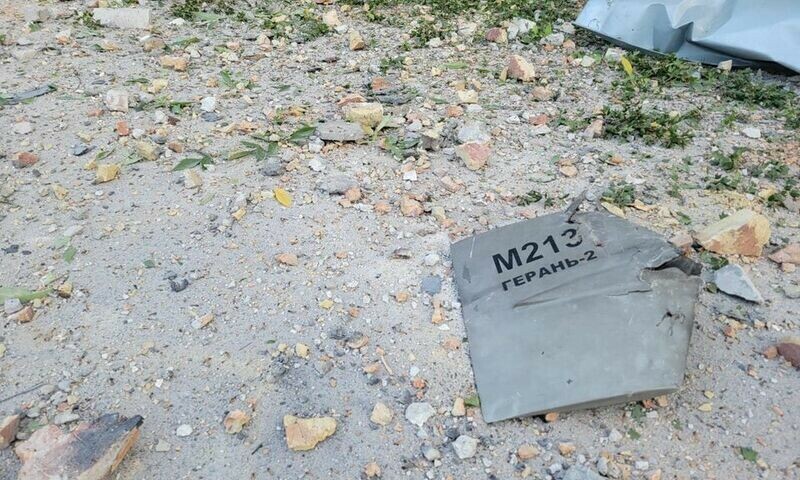 A part of an unmanned aerial vehicle, what Ukrainian authorities consider to be an Iranian made suicide drone Shahed-136 is seen, amid Russia’s attack on Ukraine, after it was shot down in Odesa, Ukraine September 25. Image via Reuters A part of an unmanned aerial vehicle, what Ukrainian authorities consider to be an Iranian made suicide drone Shahed-136 is seen, amid Russia’s attack on Ukraine, after it was shot down in Odesa, Ukraine September 25. Image via Reuters