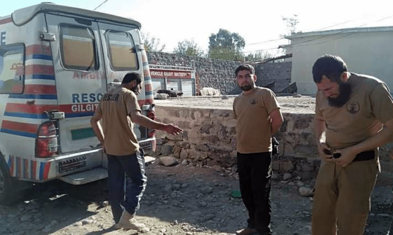 چلاس میں مکان کی چھت گرنے سے 9 افراد جاں بحق