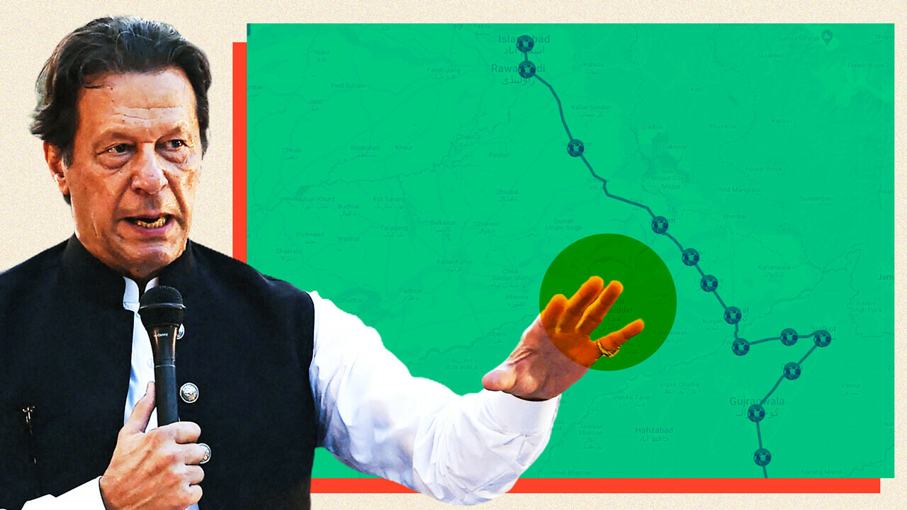 پی ٹی آئی حقیقی آزادی مارچ کہاں پہنچا