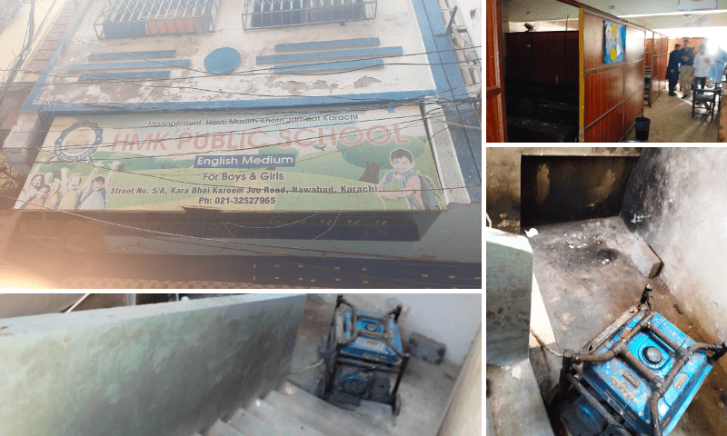 گیس کے اخراج سے بچے بے ہوش، اسکول پر جرمانہ