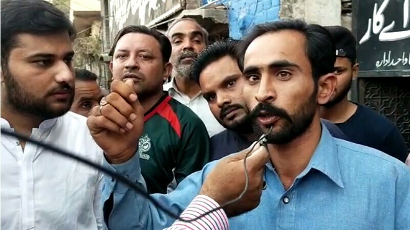 جاں بحق ہونیوالے معظم کو اہلکاروں کی گولیاں لگیں، عینی شاہد