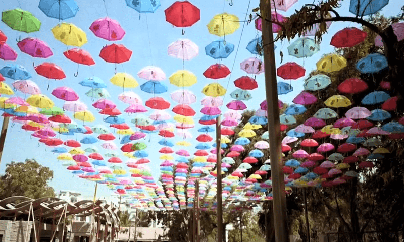 کراچی کے چڑیا گھر کی خوبصورت فوڈ اسٹریٹ