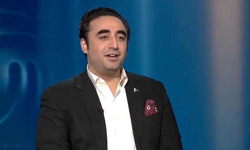 Foreign Minister Bilawal Bhutto Zardari during an interview with Al Jazeera on December 4, 2022. Screengrab