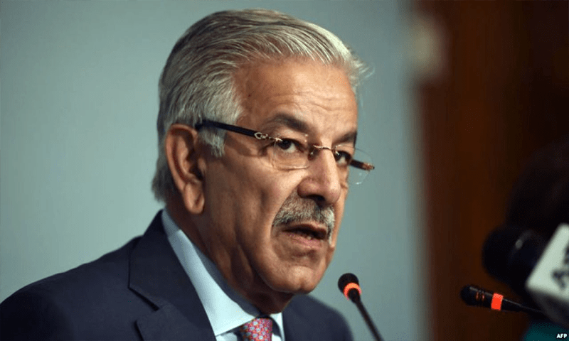 Defence Minister Khawaja Asif says Pakistan is a well-wisher of Afghanistan and desires resolution of their internal matters. AFP file photo