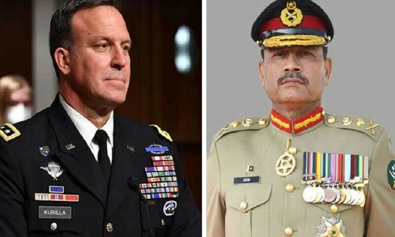 امریکی سینٹ کام کمانڈر کی آرمی چیف جنرل عاصم منیر سے ملاقات