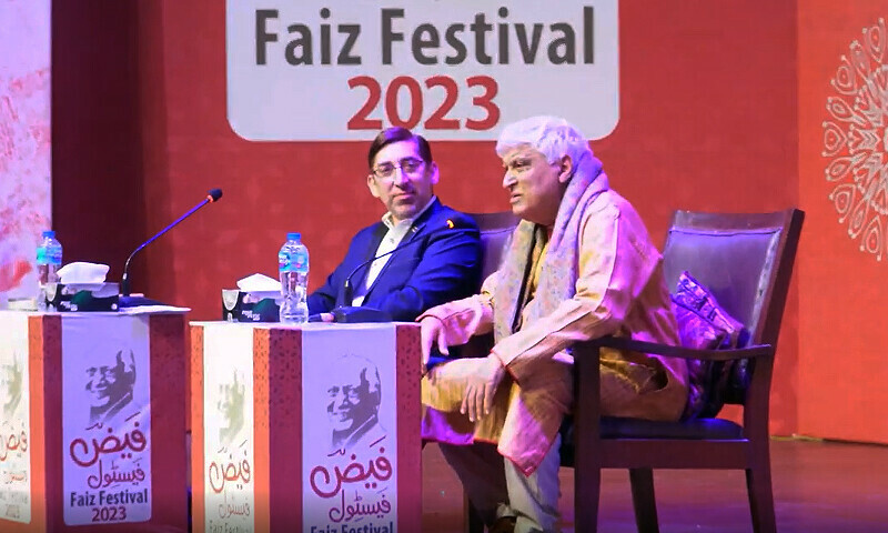 فیض کی مقبولیت بھارت میں بہت زیادہ ہے، جاوید اختر