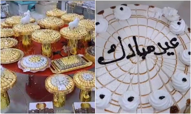 سعودی عرب میں عید الاضحیٰ پر منفرد مٹھائیاں