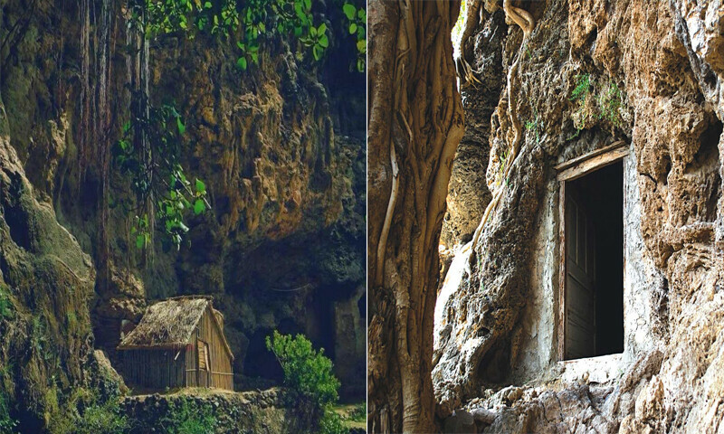 مارگلہ پہاڑیوں کی گود میں بسے گاؤں شاہ اللہ دتہ کے سیاحوں کو مبہوت کردینے والے غار