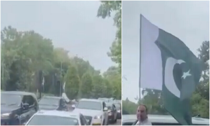 لندن : اوورسیز پاکستانیوں کی پاک فوج اور شہداء کے حق میں ریلی