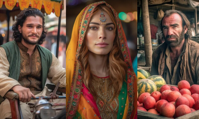 گیم آف تھرونز کے کرداروں کی پاکستان میں سیر