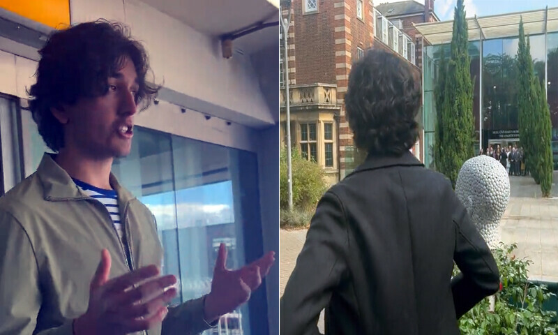 لندن میں جج ہمایوں دلاور کا پیچھا کرنیوالے شایان پر کیا گزری