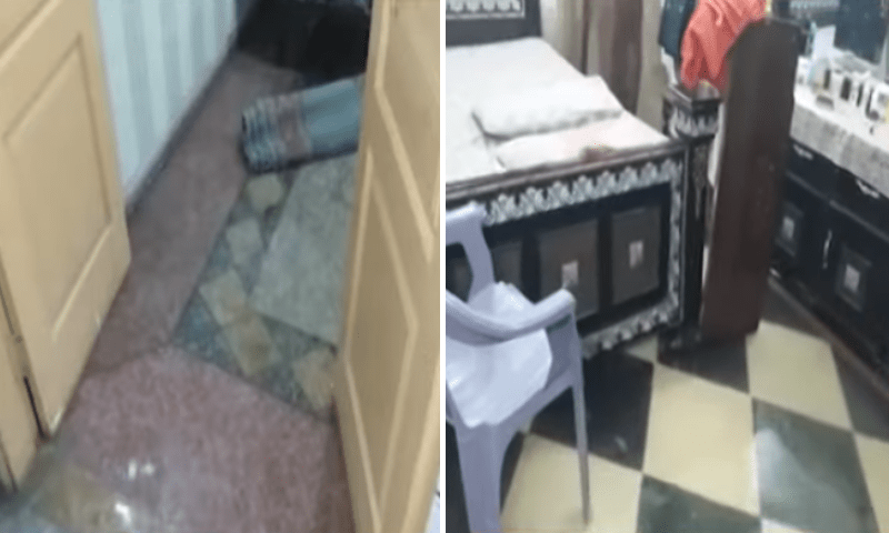 گجرات: بارش کے باعث شہر پانی میں ڈوب گیا، لوگوں نے رات جاگ کر گزاری