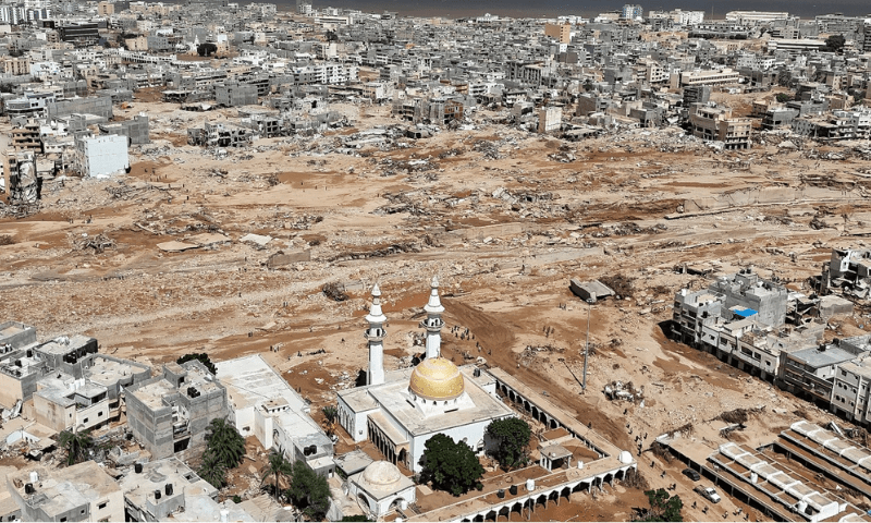 لیبیا میں سیلاب سے ہلاکتوں کی تعداد 20 ہزار تک پہنچنے کا خدشہ