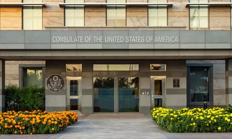 The US Consulate General Karachi would begin accepting new interview waiver applications for some applicants who have previously been issued US visas from September 25. Photo via US Embassy