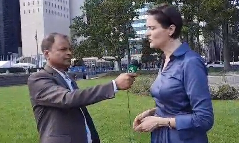 امریکی محکمہ خارجہ کے ہندوستان چیپٹر کی ترجمان نے بھارتی دہشتگردی کا سوال نظرانداز کردیا