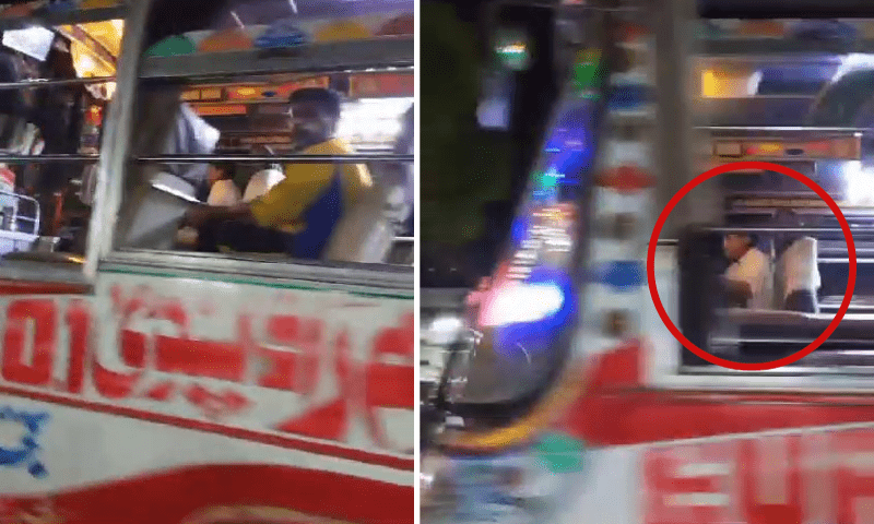 سیالکوٹ: کم عمر بچے کی مسافر بس چلانے کی ویڈیو وائرل