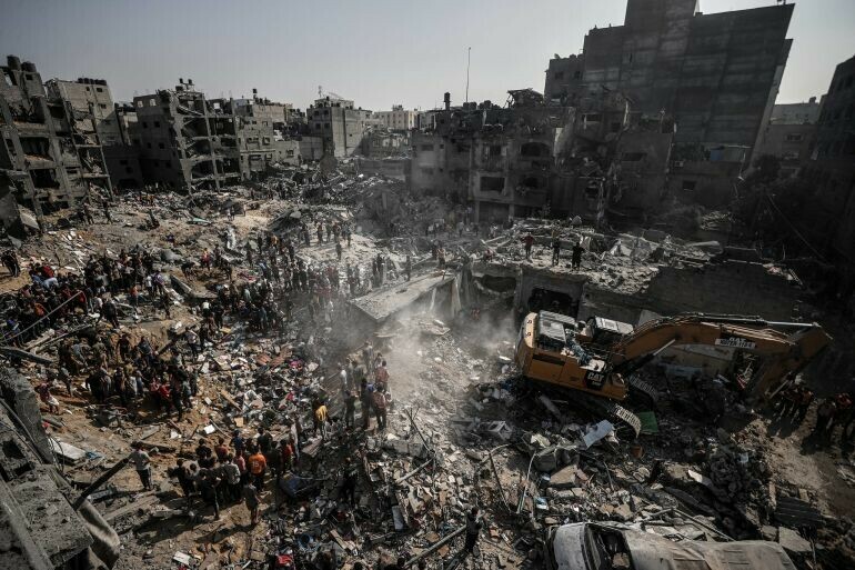 غزہ: اسرائیل نے آگ برسا دی، شہداء کی تعداد 9 ہزار سے متجاوز، حماس کا اچانک جوابی حملہ