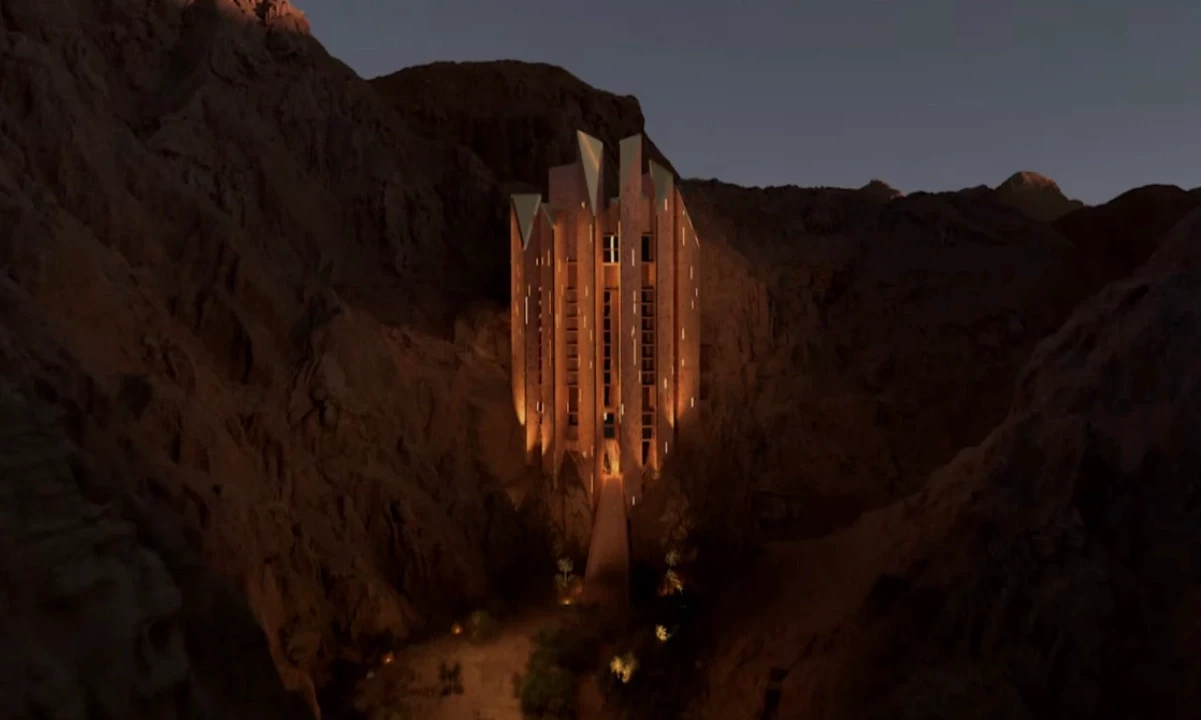 سعودی عرب کی قدیم وادی میں پہاڑوں میں چھپے 3 جدید ہوٹل