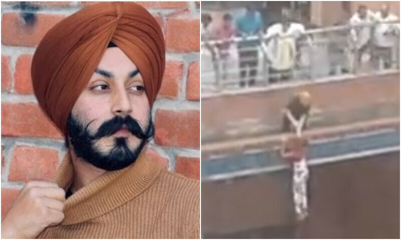 فلم &rsquo;اینیمل&lsquo; کے اداکار منجوت سنگھ نے لڑکی کی جان بچا لی