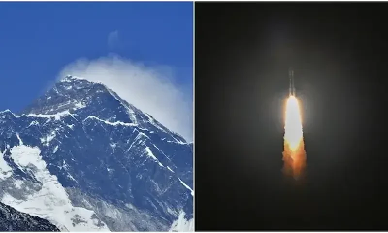 ناسا نے ماؤنٹ ایورسٹ کے ٹکڑے چاند پر بھیج دیے