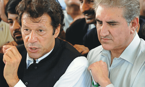Imran, Qureshi engage in ugly altercation with special court judge