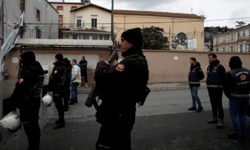 استنبول میں چرچ پر مسلح افرادکاحملہ ،ایک شخص ہلاک