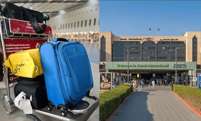 کراچی ائیرپورٹ پر مسافر لاکھوں روپے کا سامان بھول گیا