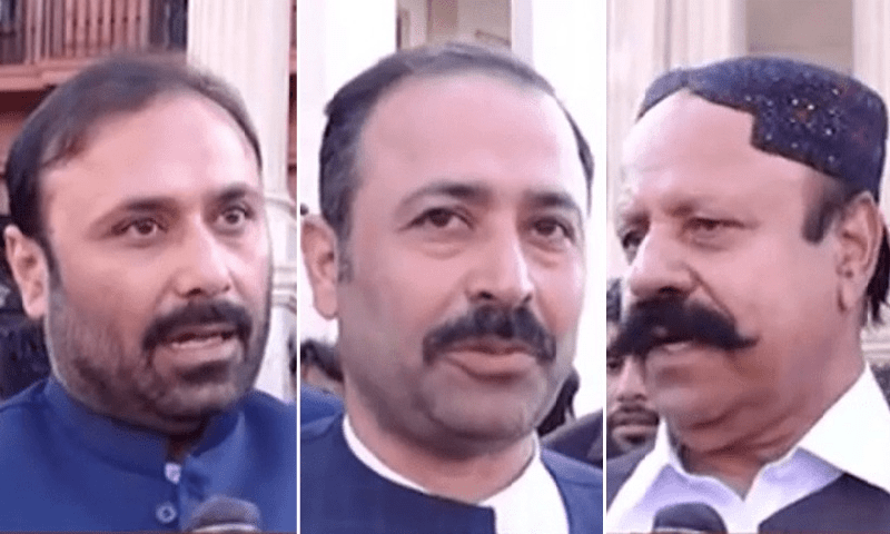 اسمبلی کا رکن بننے والے باپ اور دو بیٹوں نے حلف اٹھالیا