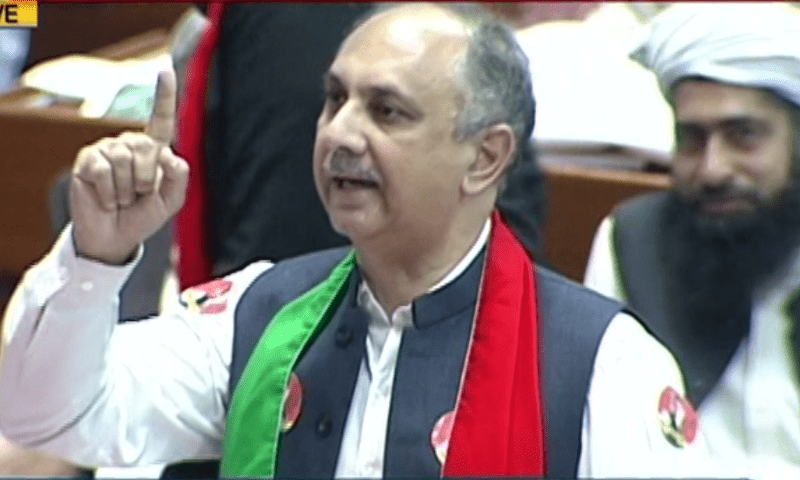 3 نومبر 2022 کو جو ہوا اس کا ذمہ دار شہباز شریف ہے، عمر ایوب