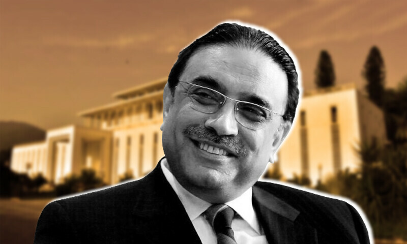 آصف زرداری دوسری بار پاکستان کے صدر منتخب