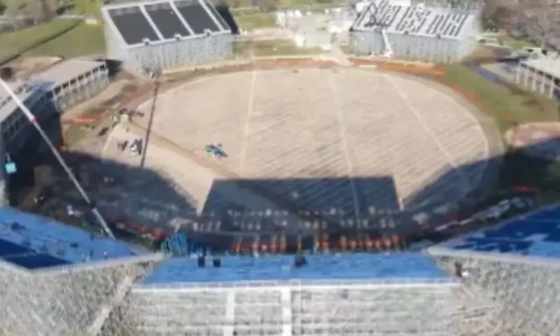 نیویارک میں پاک بھارت میچ کیلئے اسٹیڈیم تیار، کیسا دکھائی دیتا ہے