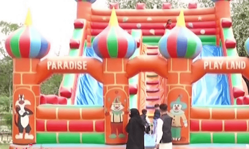 عید پر بچوں کی تفریح کے مقامات