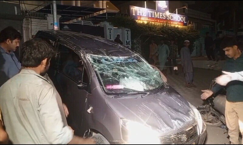 کراچی میں شادی ہال کے باہر گیس لائن میں دھماکا، 5 افراد زخمی