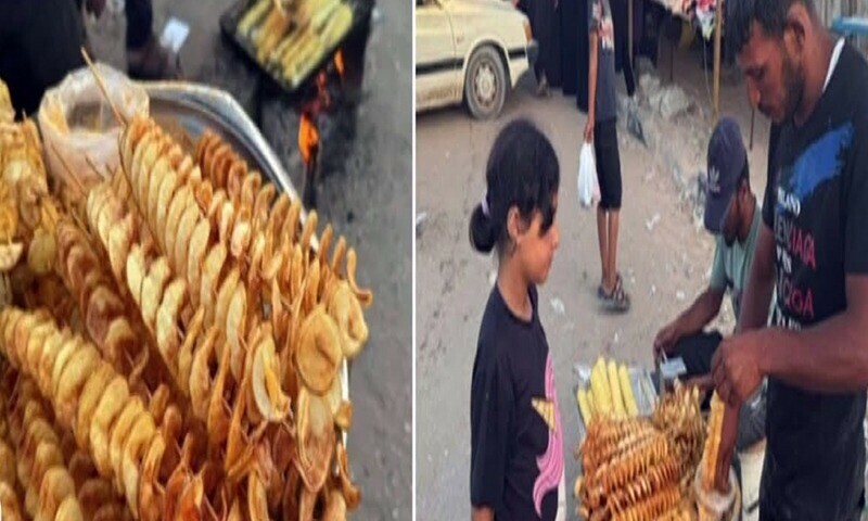 غزہ کے محنتی بھائیوں نے تیل کے بغیر چپس فروخت کرنا شروع کر دیے