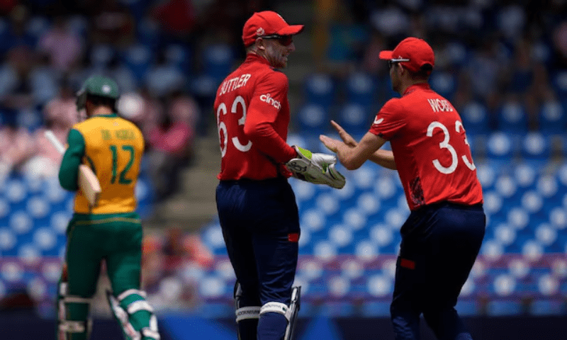 سپر 8 مرحلہ : جنوبی افریقہ نے دفاعی چیمپین انگلینڈ کو 7 رنز سے شکست دے دی