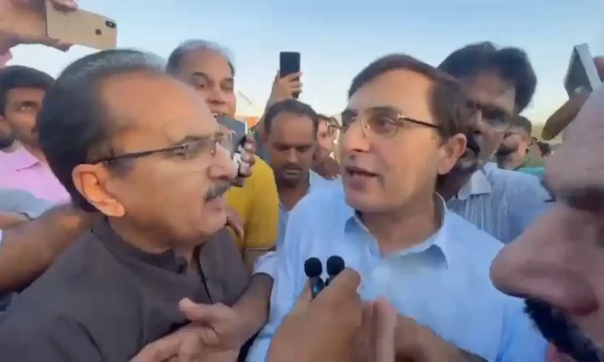 جب جلسے کا این او سی ہے تو انتظامیہ راستے میں رکاوٹ نا ڈالیں، بیرسٹر گوہر