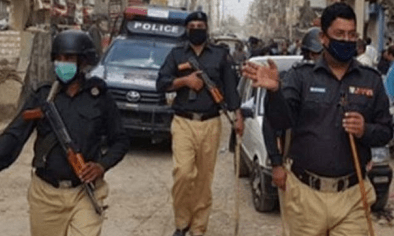 نوجوان کو مبینہ طور پر یرغمال بنانے کے خلاف بدین میں دھرنا، 5 اہلکار زخمی