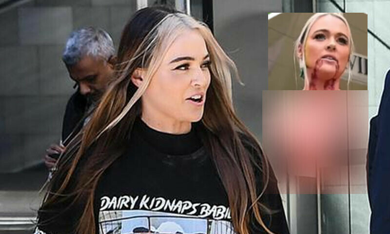 &rsquo;ویگن ایکٹیوسٹ&lsquo; کا غیراخلاقی حالت میں انوکھا احتجاج