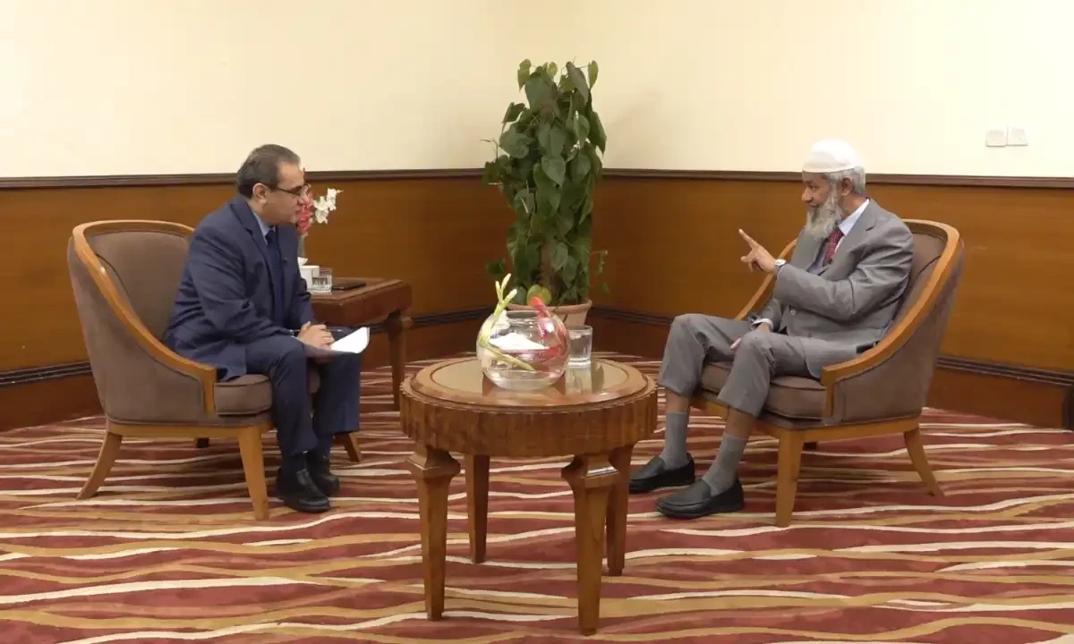 بھارت میں مسلمانوں کے اچھے دن آرہے ہیں، ذاکر نائیک